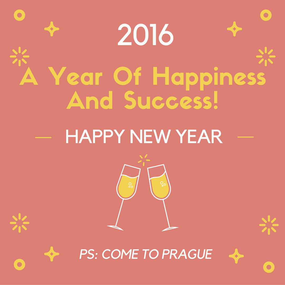A lot of success in the new year 2016